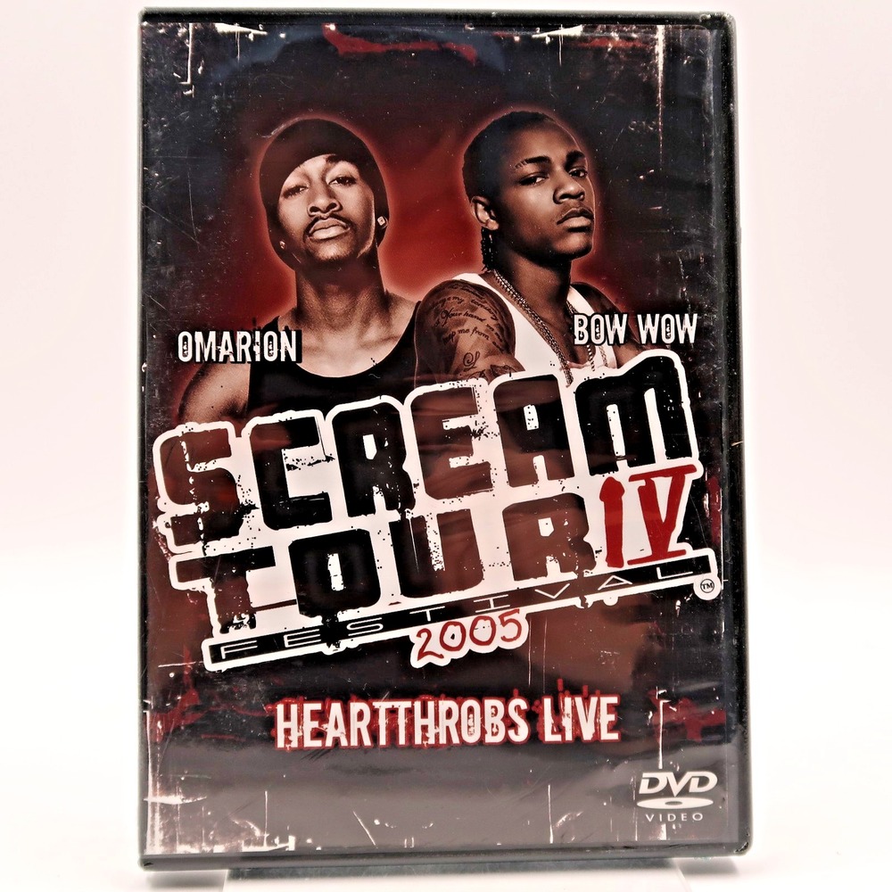 Scream Tour IV 2005 Heartthrobs Live DVD Bow Wow Omarion Ciara Zane 54155